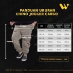 WGB Celana Jogger Color Blocked Pria Bigsize Ukuran Besar Jumbo XXL - Prime Series - Gambar 6