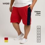 WGB Celana Pendek Gym Olahraga Pria Big Size Ukuran Besar Jumbo XXL - Prime Series