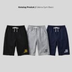 WGB Celana Pendek Gym Basic Olahraga Pria Big Size Ukuran Besar Jumbo XXL - Prime Series - Gambar 3