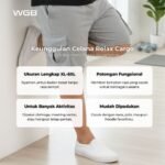 WGB Celana Pendek Olahraga Cargo Pria Big Size Ukuran Besar Jumbo XL XXL - Prime Series - Gambar 2
