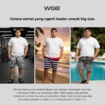 Celana Pendek Santai Surfing Pria Bigsize Super Jumbo Besar XXL - Smart Comfort - Gambar 5