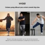WGB Celana Jogger Panjang Striped Pria Bigsize Ukuran Besar Jumbo XXL - Prime Series - Gambar 5