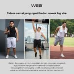 WGB Celana Santai Pendek BigSize Pria Ukuran Besar XXL - Smart Comfort - Gambar 5