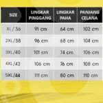 Celana Panjang Basic Big Size Ukuran Jumbo XXL - Smart Comfort Series - Gambar 6