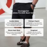 Celana Chino Pendek Big Size Ukuran Besar Jumbo XXL XXXL - Best Value Series - Gambar 2