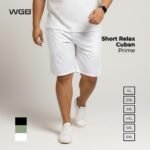 WGB Celana Pendek Santai Cuban Pria Big Size Ukuran Besar Jumbo XXL - Prime Series