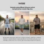 WGB Celana Pendek Santai Cuban Pria Big Size Ukuran Besar Jumbo XXL - Prime Series - Gambar 5