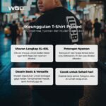 WGB Kaos Printed Pria Big Size Ukuran Besar XXL - Prime Series - Gambar 2