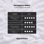 WGB Kaos Printed Pria Big Size Ukuran Besar XXL - Prime Series - Gambar 4