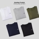 WGB Long Cut Basic Tshirt Pria Bigsize Super Jumbo XXL - Prime Series - Gambar 3
