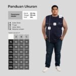 WGB Long Cut Basic Tshirt Pria Bigsize Super Jumbo XXL - Prime Series - Gambar 6