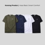 Kaos Basic Big Size Pria Ukuran Besar Jumbo XXL - Smart Comfort - Gambar 3
