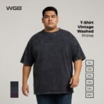 WGB Kaos Washed Pria Bigsize Ukuran Besar Jumbo XXL - Prime Series