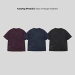 WGB Kaos Washed Pria Bigsize Ukuran Besar Jumbo XXL - Prime Series - Gambar 3
