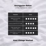 WGB Kaos Washed Pria Bigsize Ukuran Besar Jumbo XXL - Prime Series - Gambar 4