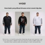WGB Kaos Lengan Panjang Longsleeve Pria Big Size Ukuran Besar XXL - Prime Series - Gambar 5