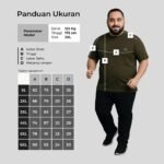 WGB Kaos Lengan Panjang Double Layer Stripes Pria Big Size Ukuran Besar XXL - Prime Series - Gambar 6