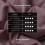 WGB Baju Jersey Baseball NY Pria Big Size Jumbo Ukuran Besar XXL - Prime Series - Gambar 4