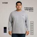 WGB Kaos Basic Lengan Panjang Longsleeve Pria Bigsize Ukuran Besar XXL - Prime Series