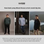 WGB Kaos Basic Lengan Panjang Longsleeve Pria Bigsize Ukuran Besar XXL - Prime Series - Gambar 5