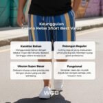 WGB Celana Pendek Relax Katun Pria Big Size Ukuran Besar Jumbo XL XXL - Best Value Series - Gambar 2