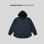 WGB Kemeja Flanel Hoodie Pria Big Size Ukuran Besar Jumbo XXL - Prime Series - Gambar 3