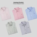 WGB Kemeja Salur Pria Big Size Ukuran Jumbo XXL - Prime Series - Gambar 3