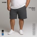 WGB Celana Pendek Knit Pria Big Size Jumbo XXL - Prime Series