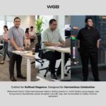 WGB Kemeja Pendek Pria Big Size Patterned Stand Collar Ukuran Besar Jumbo XXL - Best Value - Gambar 5