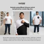 WGB Kemeja Kombinasi Pria Big Size Ukuran Besar Jumbo XXL - Prime Series - Gambar 5