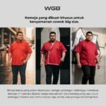 WGB Kemeja Chinese New Year Pria Big Size Ukuran Besar Jumbo XXL - Prime Series - Gambar 5