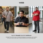 WGB Kemeja Kerja Katun Oxford Pendek Pria Big Size Jumbo XXL - Prime Series - Gambar 6