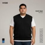 WGB Vest Rompi Knitt Pria Big Size Jumbo Ukuran Besar XXL - Prime Series