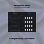 WGB Kemeja Etnik Panjang Pria Big Size Special Collectian Jumbo XXL - Prime Series - Gambar 4