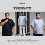 WGB Kemeja Pria Big Size Special Pocket Ukuran Besar Jumbo XXL - Prime Series - Gambar 5