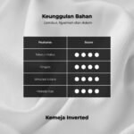 WGB Kemeja Inverted Pria Big Size Special Collection Ukuran Besar Jumbo XXL - Prime Series - Gambar 4