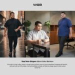 WGB Kemeja Stand Up Collar Lengan Pendek Pria Big Size XXL - Prime Series - Gambar 5
