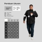 WGB Kemeja Stand Up Collar Lengan Pendek Pria Big Size XXL - Prime Series - Gambar 6