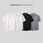 WGB Kemeja Lace Brukat Pria Big Size Ukuran Jumbo XXL - Prime Series - Gambar 3