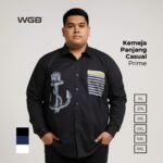 WGB Kemeja Panjang Casual Pria Big Size Ukuran Besar Jumbo XXL - Prime Series