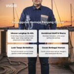 WGB Kemeja Panjang Casual Pria Big Size Ukuran Besar Jumbo XXL - Prime Series - Gambar 2