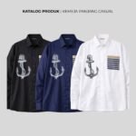 WGB Kemeja Panjang Casual Pria Big Size Ukuran Besar Jumbo XXL - Prime Series - Gambar 3