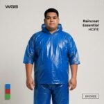 WGB Jas Hujan Setelan Pria Big Size Anti Air HDPE Jumbo Ukuran Besar XL XXL - Best Value