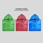 WGB Jas Hujan Setelan Pria Big Size Anti Air HDPE Jumbo Ukuran Besar XL XXL - Best Value - Gambar 3