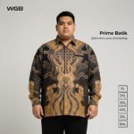 WGB Kemeja Batik Panjang Pria Big Size Jumbo XXL - PRIME SERIES