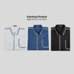 WGB Kasual Pria Big Size Signature Line Shirt Jumbo Ukuran Besar Bowling Style XXL - Prime Series - Gambar 3