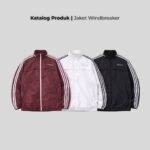 WGB Jaket Windbreaker Pria Big Size Ukuran Besar Jumbo XXL - Prime Series - Gambar 3