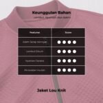 WGB Jaket Lou Knit Pria Bigsize Ukuran Besar Jumbo XXL - Prime Series - Gambar 4