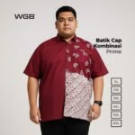 WGB Batik Cap Kombinasi Special Collection Big Size Pria Ukuran Jumbo XXL - Prime Series
