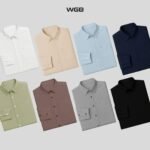 WGB Kemeja Kerja Katun Oxford Panjang Pria Big Size Jumbo XXL - Prime Series - Gambar 3